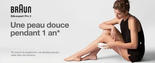 Epilateur à lumière pulsée PL3020 Silk-Expert Pro BRAUN