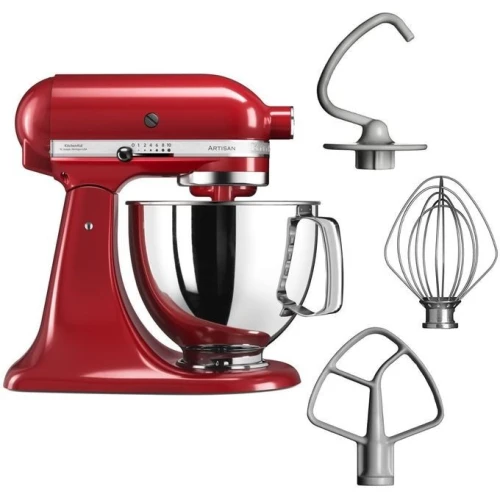 pétrin KitchenAid Robot Pâtissier KITCHENAID Artisan Empire 4,8L-300 W 5Ksm125Eer Rouge