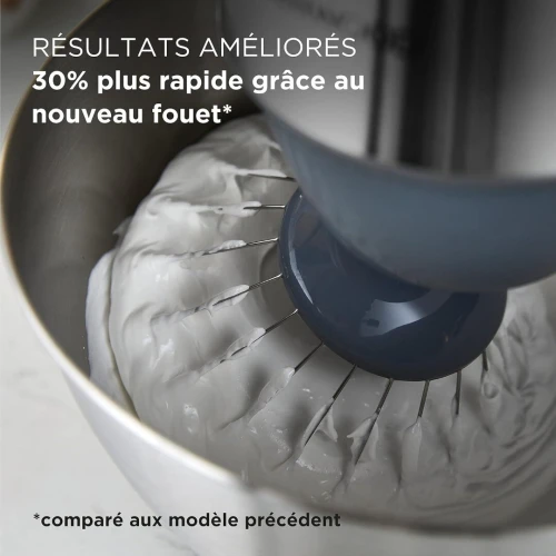 Kenwood  Robot pâtissier, 1000 W, 4,3 L, plastique, acier inoxydable, argenté 