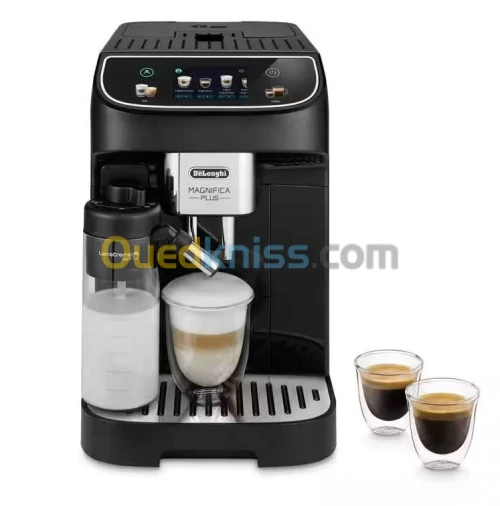 Machine à café DELONGHI expresso broyeur automatique Magnifica Plus, 15 bar, 1450 W - 