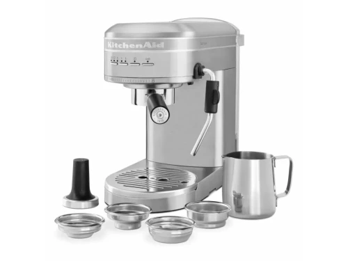 Machine cafe Expresso KITCHENAID Artisan 5KES6503EMS-15 BARS-GRIS / silver