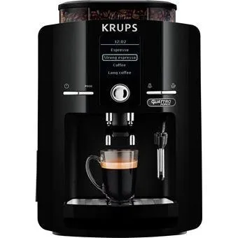 krups Expresso avec broyeur, Machine à café automatique cappuccino - 15 bar - EA82F010
