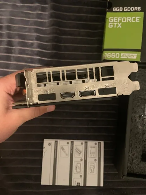 Gtx 1660 super en excellent état 
