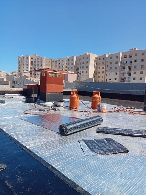 عزل الاسطح من تسرب المياه 