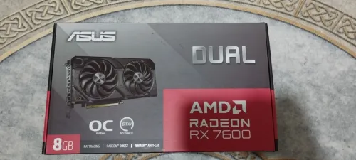 ASUS Dual Radeon RX 7600 EVO OC Edition 8GB GDDR6
