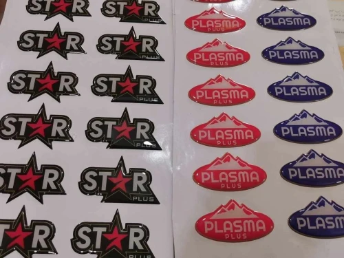 Resine Doming Logo 3D