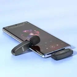 ميكروفون لاسلكي أصلي Hoco L15 Microphone Cravate Sans fil Type-C