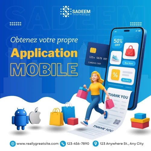 Création de site web et application mobile sur mesure en Algérie
