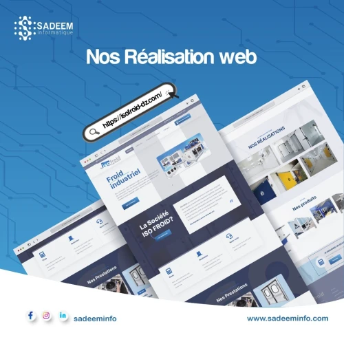 Création d'un site web professionnel
