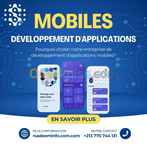 Pourquoi choisir notre entreprise de développement d'applications mobiles ?