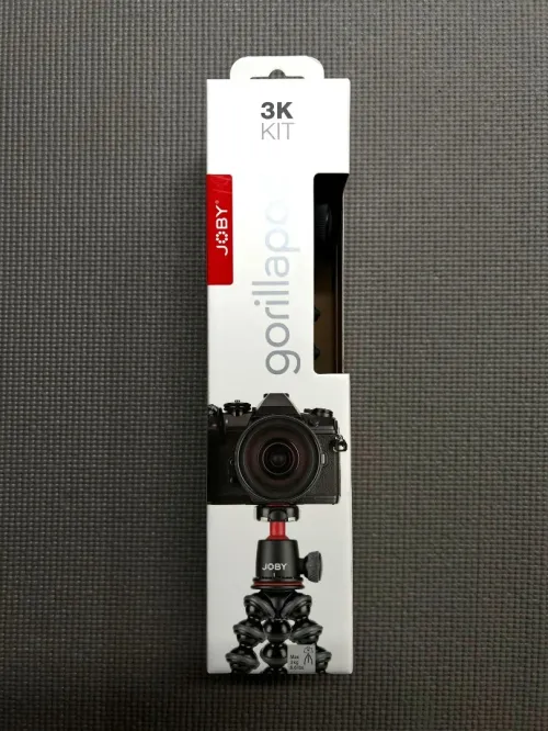 Joby GorillaPod 3K Kit - Trépied Léger Polyvalent ITALY NOIR
