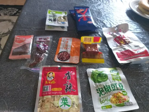 Lot de nouriture chinoise 6000da le lot