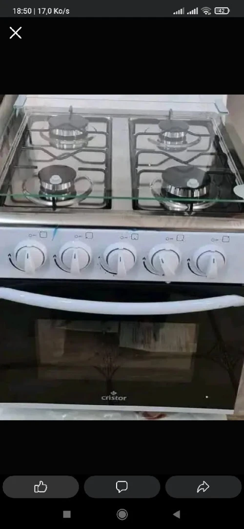 Mini cuisinire cristor 4 feux