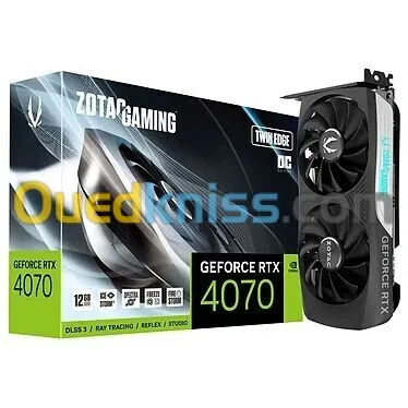 CARTE GRAPHIQUE ZOTAC GeForce RTX 4070 12 GO
