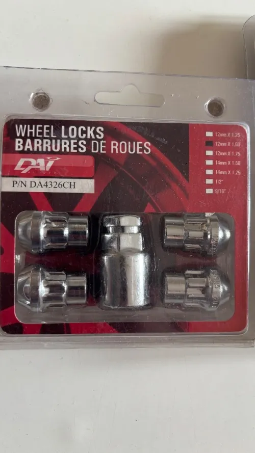 Antivol roues voiture 