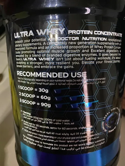 Whey protein DOCTEUR NUTRITION et TREC les meilleurs sur le marché 