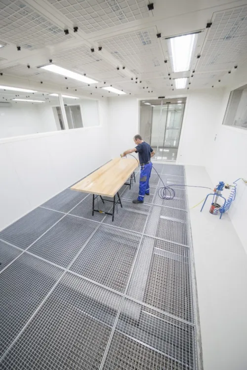 Fabrication Cabine De Peinture Pour L'industrie De Bois Menuiserie