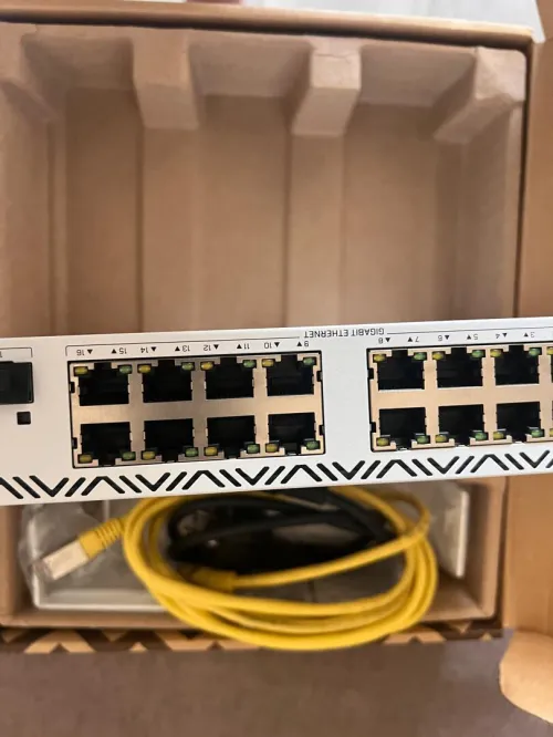 MikroTik CSS318-16G + 2 Ports 10 Giga