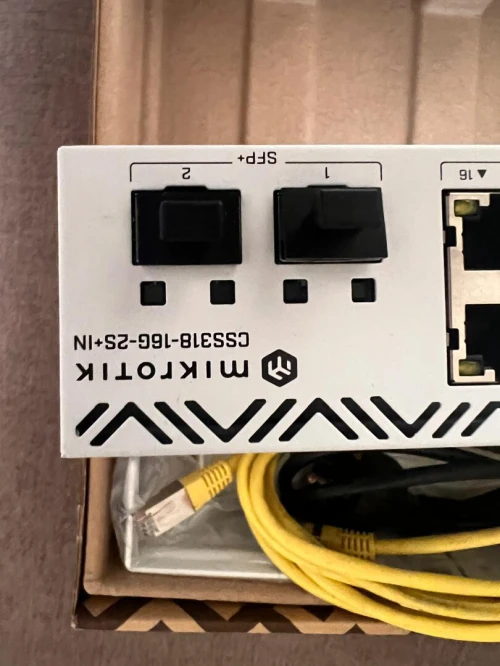 MikroTik CSS318-16G + 2 Ports 10 Giga