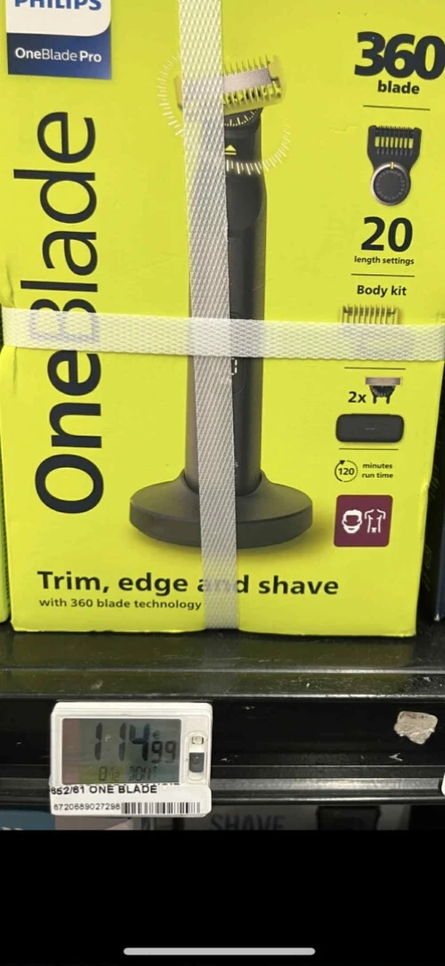 Tondeuse Philips oneblade pro avec sacoche