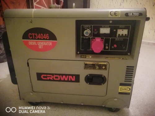 Groupe électrogène CROWN diesel 5 KVA 