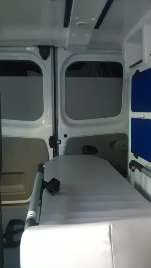 Ambulance privée.