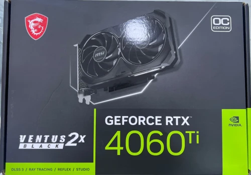MSI GeForce RTX 4060 Ti Ventus 2X Black OC
