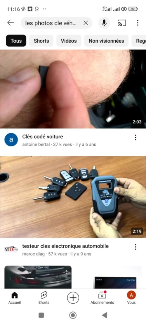 Service les clés auto réparation 
