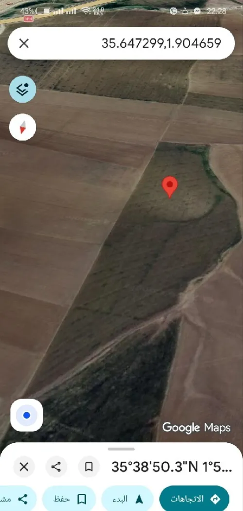 Vente Terrain Agricole Tissemsilt Khemisti