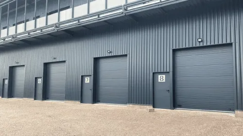 porte industrielle