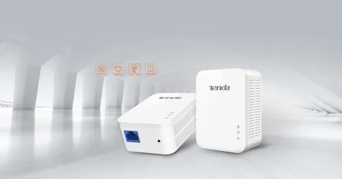 Prise Powerline TENDA PH3 avec 2 Ports Gigabit Ethernet 1000 Mbps