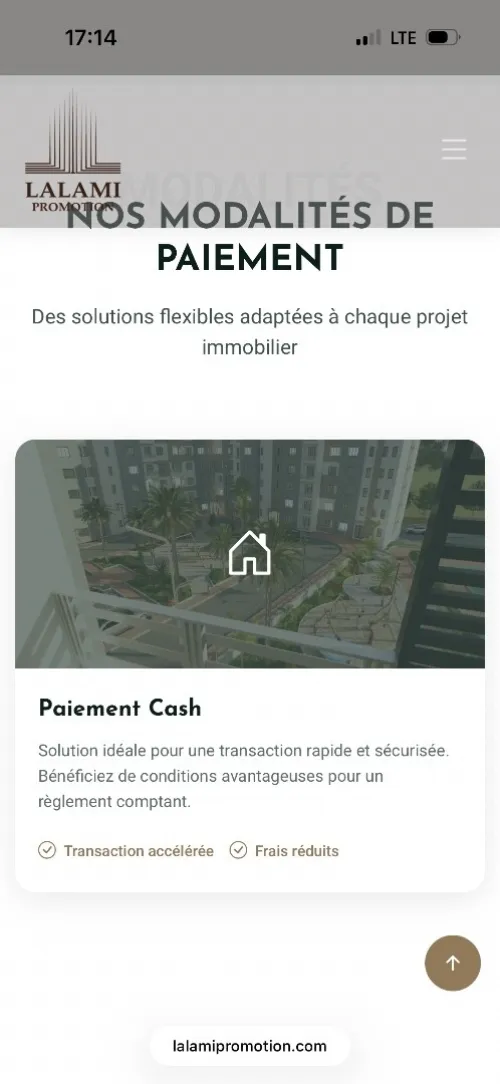 Creation de site web professionnel