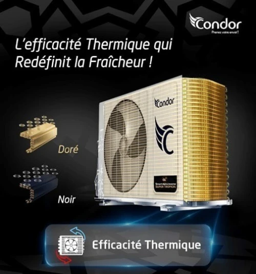 CLIMATISEUR CONDOR 12000BTU ALPHA INVERTER SUPER TROPICAL