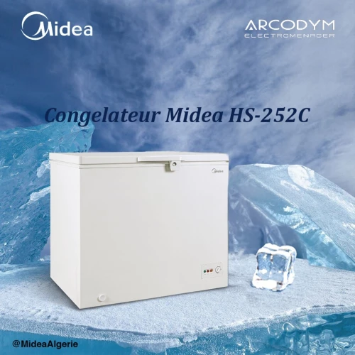 CONGELATEUR MIDEA 250L BLANC