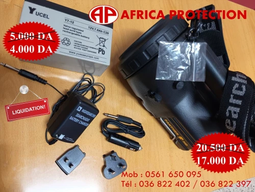PROJECTEUR PANTHER RECHARGEABLE + BATTERIE ''LIQUIDATION''