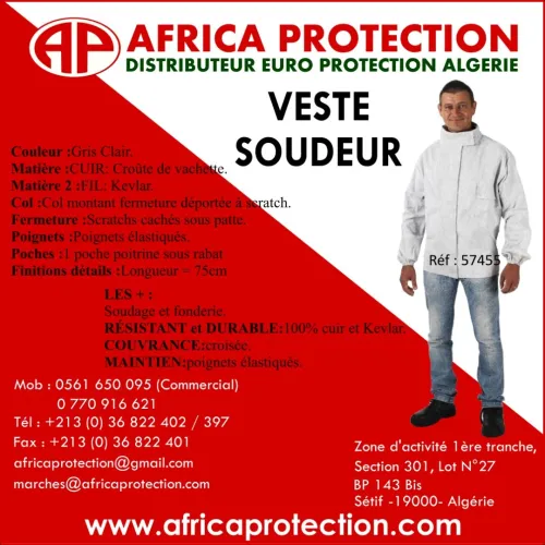 VESTE SOUDEUR