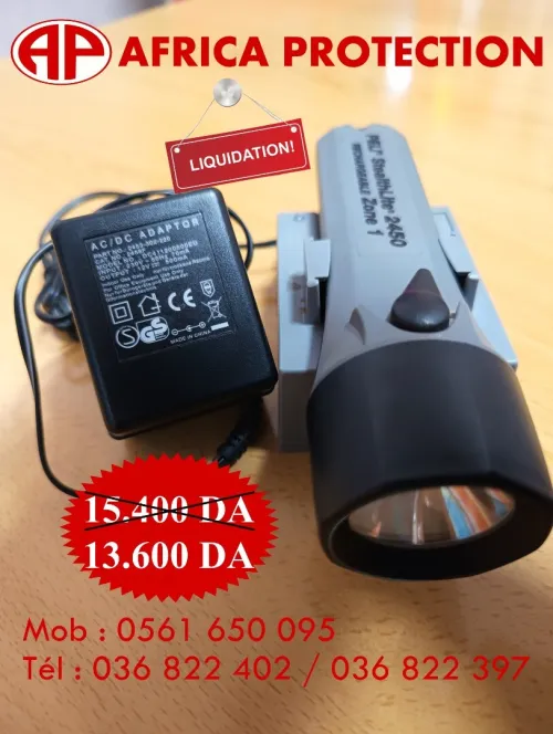 LAMPE PELI StealthLite Rechargeable ATEX Zone1 ''LIQUIDATION''