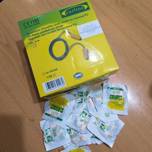 Bouchons Anti Bruit Reliés (150 paires)