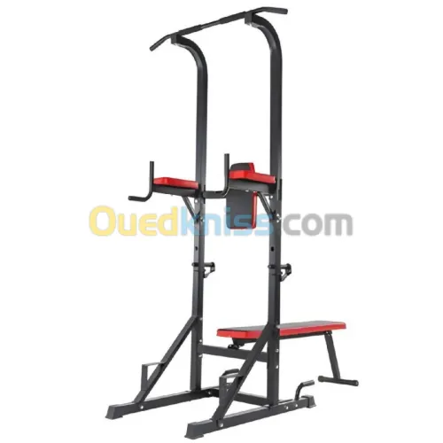 Station Barre fixe avec Banc de musculation 