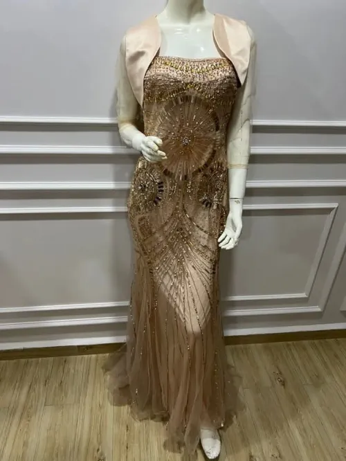 Robe soirée kabyle moderne 