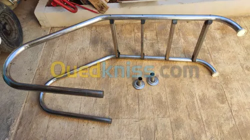 Échelle de piscine + moteur + robot de piscine 