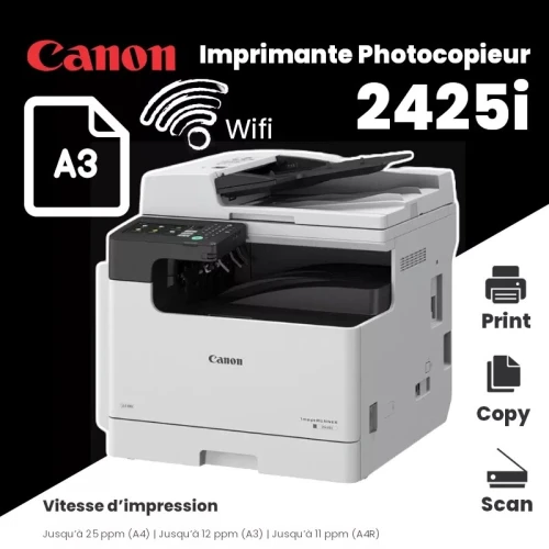 PHOTOCOPIEUR CANON IR 2425i MONOCHROME 