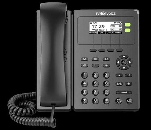 TELEPHONE  IP PHONE ( Voip Ipbx ) FLYINGVOICE FIP10 WiFi 2.4 GHz - 2 Lignes SIP - 2*10/100M