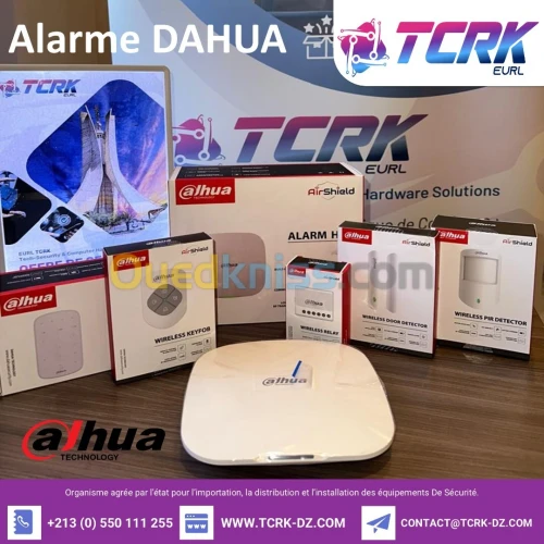 Installation Systeme D'alarme anti-Intrusion Dahua