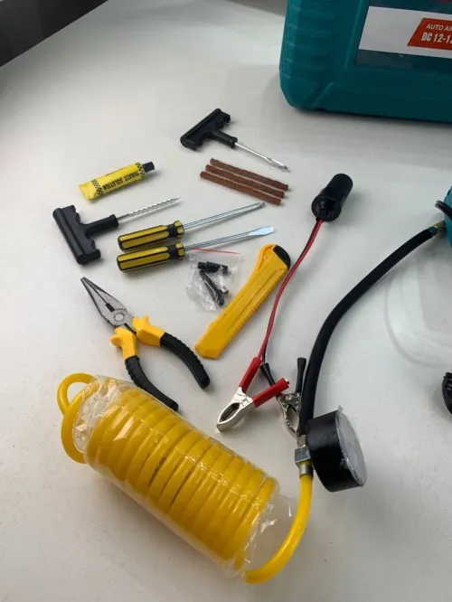 Compresseur double cylindre avec kit de réparation 