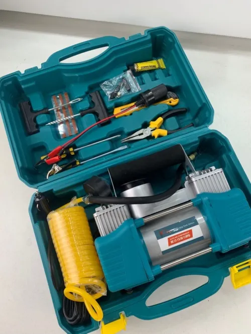 Compresseur double cylindre avec kit de réparation 