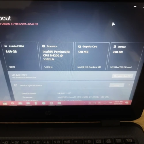Laptop HP Probook x360 11 G1 EE