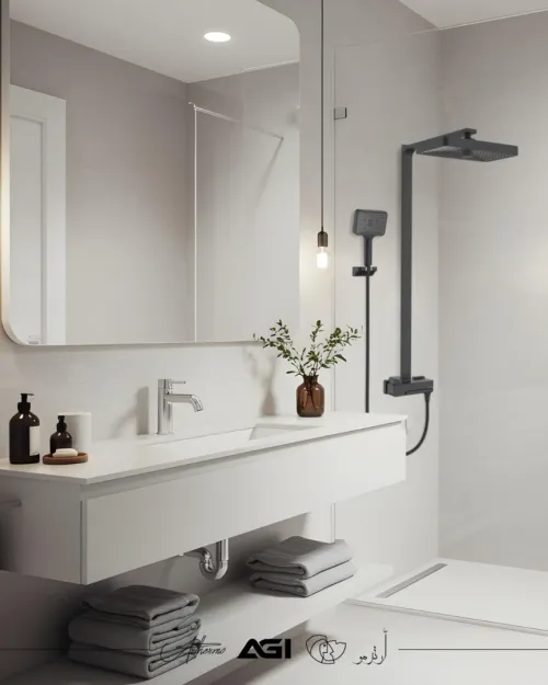 COLONNE DE DOUCHE AVEC MITIGEUR BAIN DOUCHE FLR
