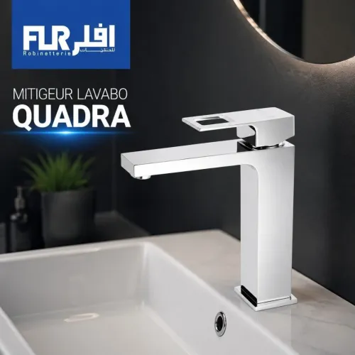 MITIGEUR LAVABO QUADRA FLR