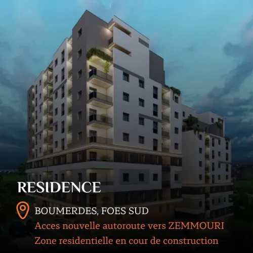 Vente Appartement F2 F3 F4 Boumerdès Zemmouri